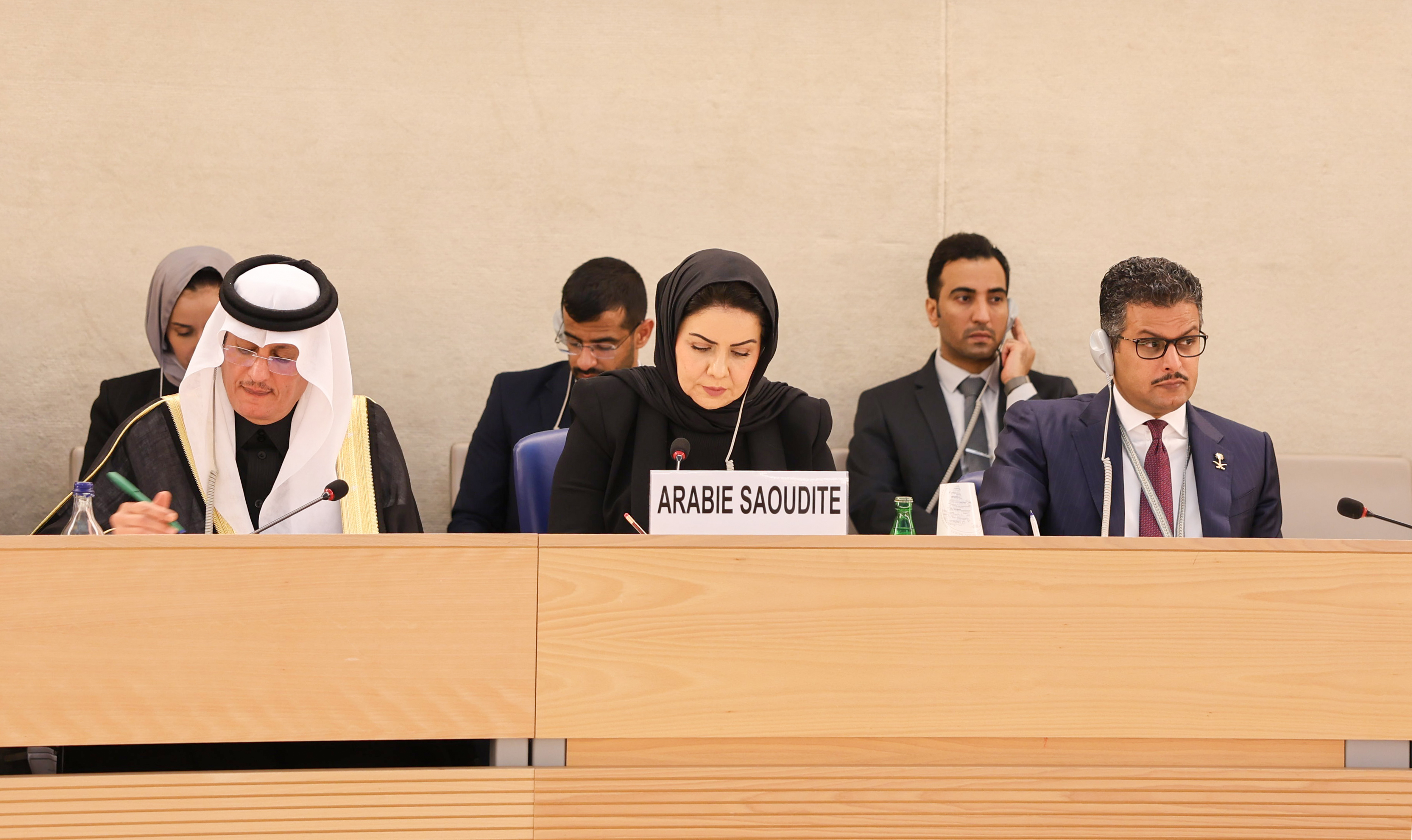 Dr. Hala Al-Tuwaijri addresses the United Nations Human Rights Council: Human rights are complementary and indivisible, and the Kingdom seeks to reach the best international standards in protecting and promoting them in accordance with Vision 2030