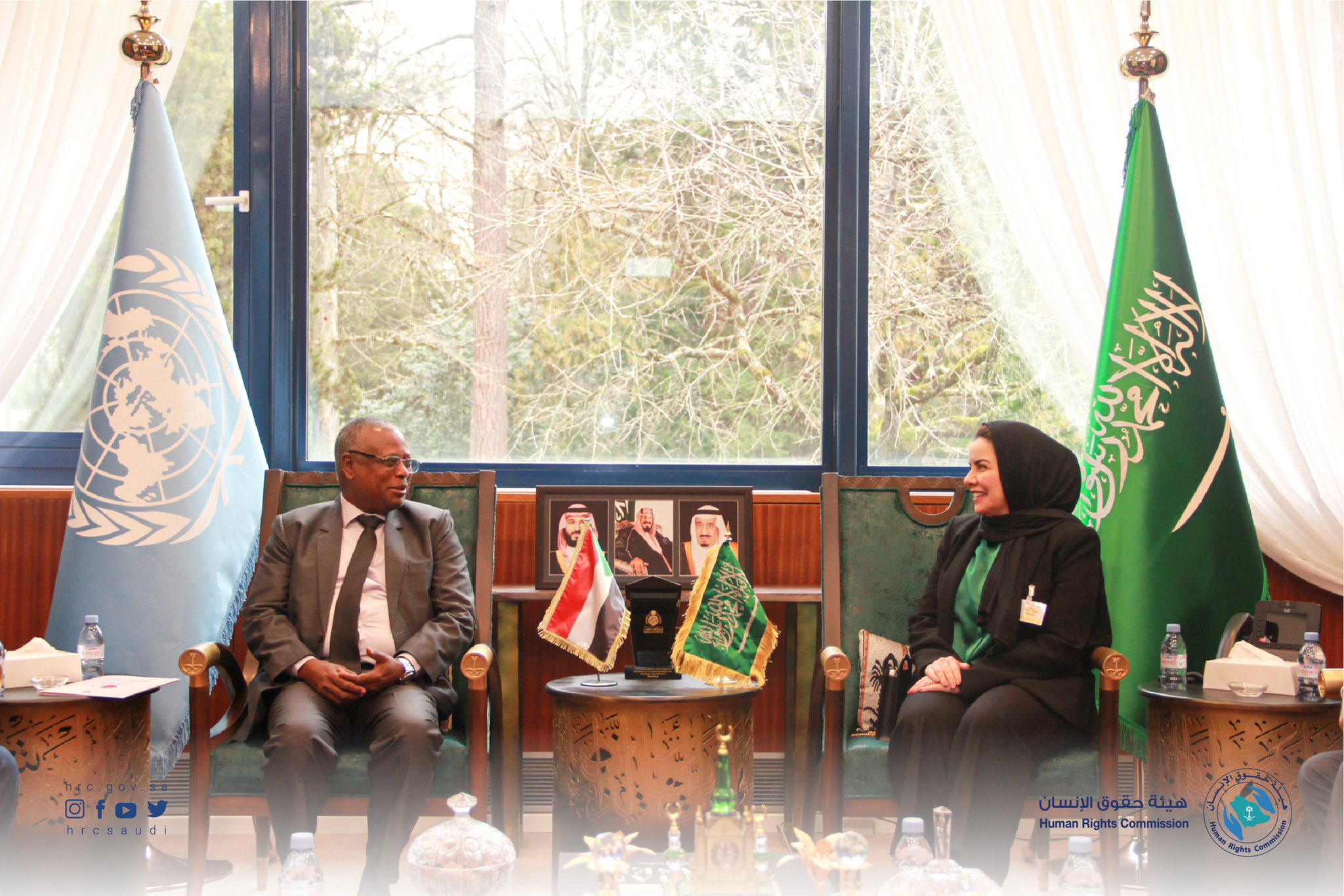 HRC President meets with the Sudanese Minister of Justice